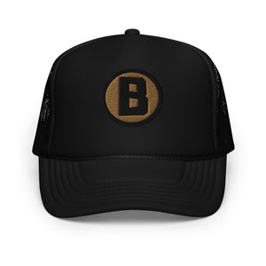 BLACK. Trucker