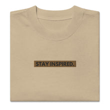 Load image into Gallery viewer, Stay Inspired Oversized Tee
