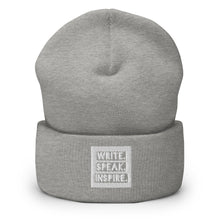 Load image into Gallery viewer, Write. Speak. Inspire.™ Beanie
