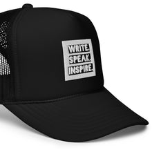 Load image into Gallery viewer, WRITE. SPEAK. INSPIRE.™ Trucker
