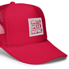 Load image into Gallery viewer, WRITE. SPEAK. INSPIRE.™ Trucker
