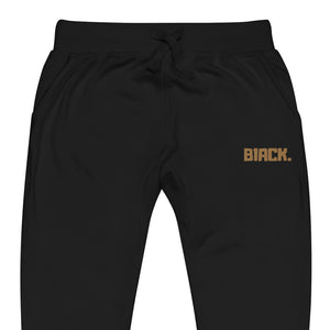 BLACK. Joggers